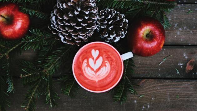 Red coffee, just like the colour of the coffee-lover’s heart. (unsplash)