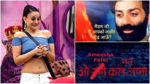 Ameesha Patel plays the Malkin of the house on Bigg Boss 13.