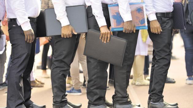 It is good practice for any potential employee to personally conduct market research before applying for a job.(Sanchit Khanna/HT PHOTO) It is good practice for any potential employee to personally conduct market research before applying for a job.(Sanchit Khanna/HT PHOTO)