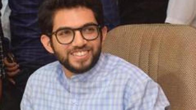 Shiv Sena Youth Leader Aaditya Thackeray will contest from Worli seat in south Mumbai in upcoming Maharashtra assembly elections.(Photo by Bhushan Koyande)