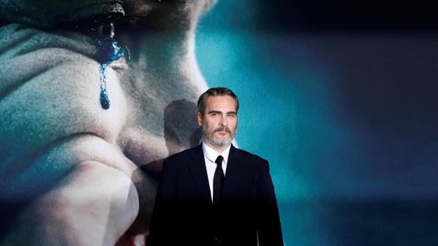 Joaquin Phoenix attends the premiere for the film Joker in Los Angeles.(REUTERS)