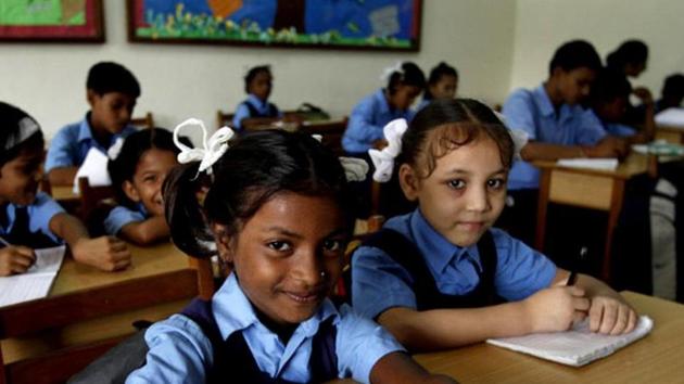 Kerala has topped government think-tank Niti Aayog’s School Education Quality Index (SEQI) with a performance score of 76.6%. (Sanjeev Verma/HT Photo (Representative)) Kerala has topped government think-tank Niti Aayog’s School Education Quality Index (SEQI) with a performance score of 76.6%. (Sanjeev Verma/HT Photo (Representative))