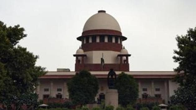 The possibility of an amicable settlement in the Ram Janmabhoomi-Babri Masjid title dispute case was ruled out on Monday. (Sonu Mehta/HT PHOTO) The possibility of an amicable settlement in the Ram Janmabhoomi-Babri Masjid title dispute case was ruled out on Monday. (Sonu Mehta/HT PHOTO)