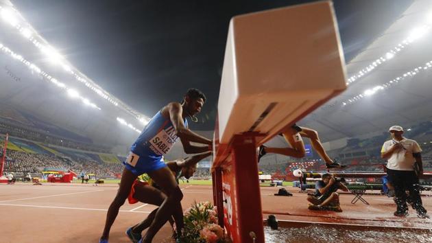 India's Avinash Sable in action. (REUTERS)