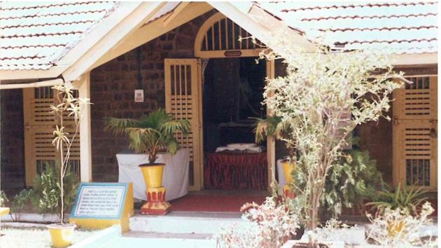 Gandhi Yard inside Yerawada Central Jail, Pune (HT Photo) Gandhi Yard inside Yerawada Central Jail, Pune (HT Photo)