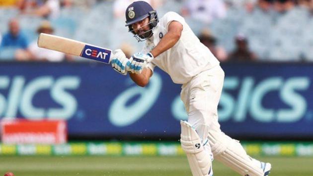 Rohit Sharma walked out to open for the first time in the first Test against South Africa(Twitter)