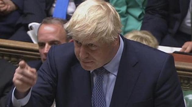 Johnson said, let us be in no doubt that the alternative is no deal. (Photo:AP)
