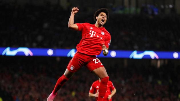 Bayern Munich's Serge Gnabry celebrates scoring their third goal (Action Images via Reuters) Bayern Munich's Serge Gnabry celebrates scoring their third goal (Action Images via Reuters)