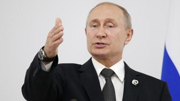 President Putin said he didn’t find any evidence of us colluding with Trump in the past, but said there was a risk we might do so in the future.(Photo: AP)