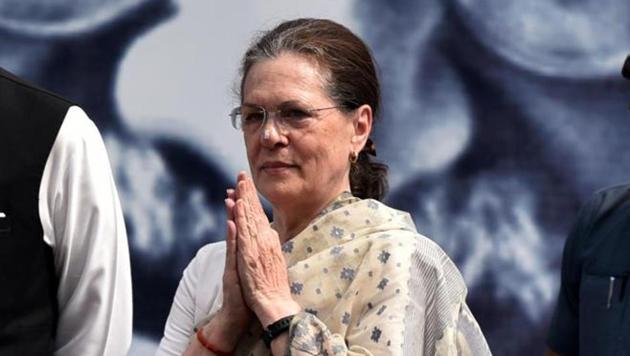 Congress president Sonia Gandhi on Wednesday attacked the ruling Bharatiya Janata Party . (ANI Photo) Congress president Sonia Gandhi on Wednesday attacked the ruling Bharatiya Janata Party . (ANI Photo)