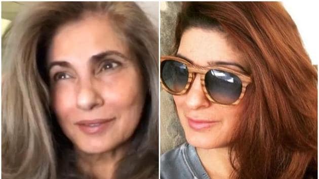 Dimple Kapadia was spotted with daughter Twinkle Khanna in Mumbai on Wednesday.(Instagram)