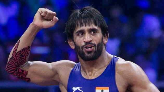 File image of Indian wrestler Bajrang Punia.(Wrestling TV)