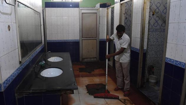 “If you’re going to change the behaviour of rural folk on a sustainable, long term, permanent basis, the only way you’re going to be able to do it would be by first focusing on behaviour change,” said Santosh Mehrotra, a development economist at JNU. “In the process of the target-driven, numbers-driven strategy of the programme, the terms ‘having toilets’ and the village becoming ‘open defecation free’ have become interchangeable. They are not,” Mehrotra said. (Prakash Singh / AFP)