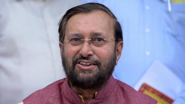 Fake news has to be stopped and that is our joint work. It is not just the government’s job, it is everybody’s job said I&B Minister Prakash Javadekar (HT PHOTO/Mohd Zakirs) Fake news has to be stopped and that is our joint work. It is not just the government’s job, it is everybody’s job said I&B Minister Prakash Javadekar (HT PHOTO/Mohd Zakirs)