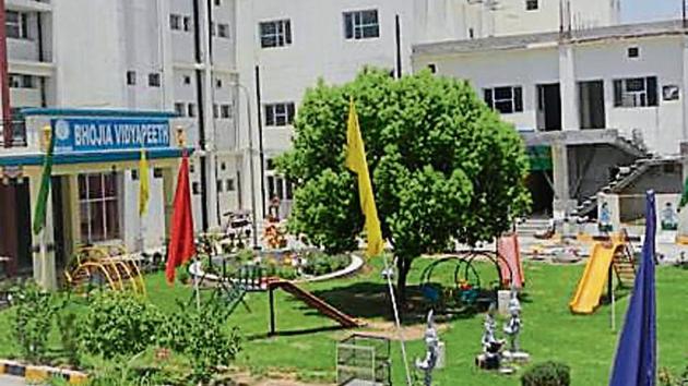 Bhojia Vidyapeeth School.(HT Photo)