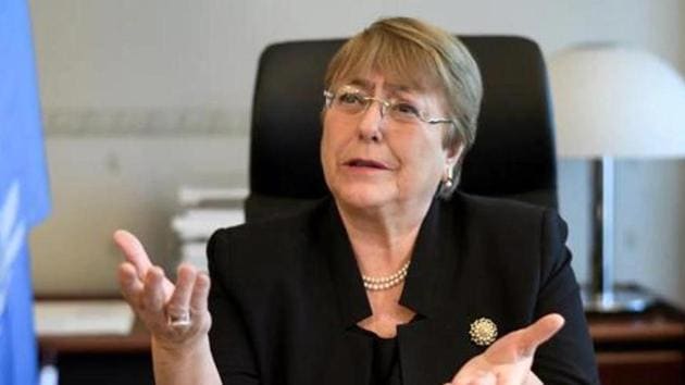We are troubled by the high levels of violence associated with some demonstrations that have been taking place in the past days said Michelle Bachelet, UN human rights chief. (Reuters Photo) We are troubled by the high levels of violence associated with some demonstrations that have been taking place in the past days said Michelle Bachelet, UN human rights chief. (Reuters Photo)