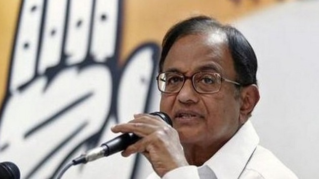 P Chidambaram. (ANI photo) P Chidambaram. (ANI photo)