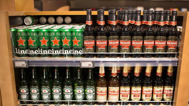 Additional Superintendent of Police Ghanshyam Malviya asked children that they can drink, only if they want to, beyond the age of 18. Madhya Pradesh allows people over 21 to buy alcohol. (Bloomberg)