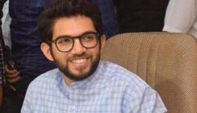 Shiv Sena Youth Leader Aaditya Thackeray said it was shameful the way the metro rail project was being implemented.(HT PHOTO) Shiv Sena Youth Leader Aaditya Thackeray said it was shameful the way the metro rail project was being implemented.(HT PHOTO)