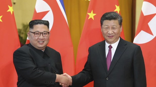 In his message to Xi, Kim was quoted to have said that their countries’ “invincible friendship will be immortal on the road of accomplishing the cause of socialism”. (AP file photo) In his message to Xi, Kim was quoted to have said that their countries’ “invincible friendship will be immortal on the road of accomplishing the cause of socialism”. (AP file photo)