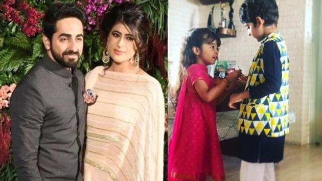 Ayushmann Khurrana has two kids: Virajveer and Varushka.