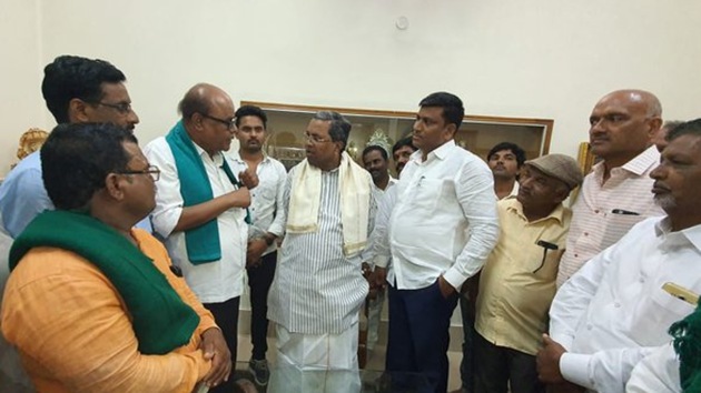 State leaders expect a decision on this by Tuesday, as the party will also have to take a call on the party’s leader in the state’s upper house and the whip. (Photo @siddaramaiah)