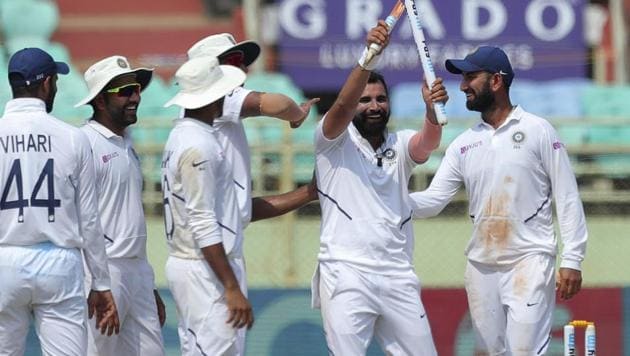India crushed South Africa by 203 runs(AP)