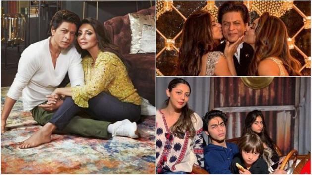 Happy birthday Gauri Khan: Check out her 10 best pics with Shah Rukh Khan, Aryan, Suhana and AbRam.
