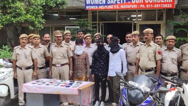 Three men, part of a gang of snatchers, were arrested by Delhi Police on October 5 . (Sourced) Three men, part of a gang of snatchers, were arrested by Delhi Police on October 5 . (Sourced)