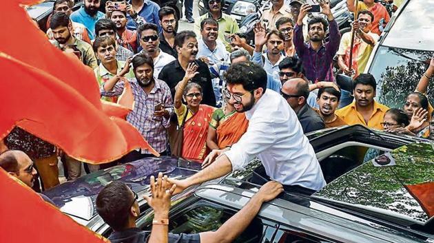 Shiv Sena leader Aaditya Thackeray is one of the most high-profile candidates in the Mumbai fray. (PTI File) Shiv Sena leader Aaditya Thackeray is one of the most high-profile candidates in the Mumbai fray. (PTI File)