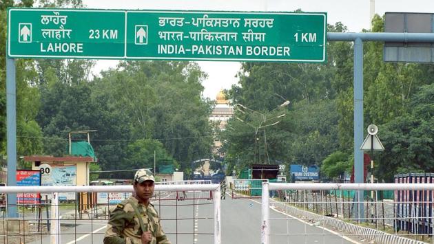 The family of the man detained at Wagah said they didn’t know how he reached the border. (Sameer Sehgal / HT Photo) The family of the man detained at Wagah said they didn’t know how he reached the border. (Sameer Sehgal / HT Photo)