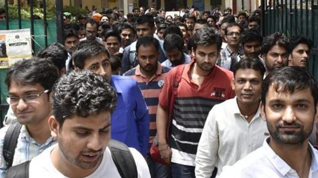 Staff Selection Commission releases its exam calendar for 2019-21. (Representational image) (Arvind Yadav/HT PHOTO) Staff Selection Commission releases its exam calendar for 2019-21. (Representational image) (Arvind Yadav/HT PHOTO)