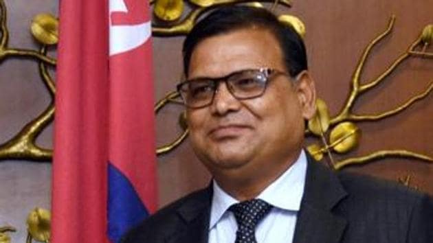 Krishna Bahadur Mahara, speaker of the Parliament of Nepal, was arrested over rape allegations.(PTI Photo)