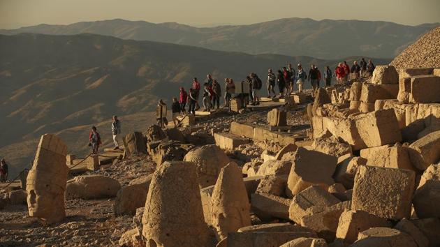 Son of the founder of the Commagene kingdom, Antiochus reigned between 64 and 38 BC, until he was deposed by the Romans. The kingdom spanned an area from the eastern edge of the Taurus mountains to the Euphrates River. (Emrah Gurel / AP)
