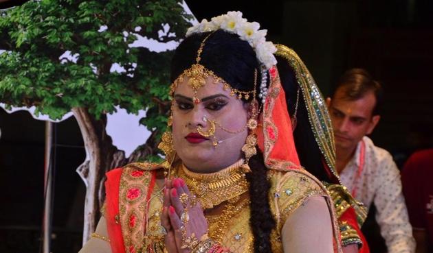 Govind Maurya, a popular Ramlila actor in Gurugram, speaks about playing Sita for 17 years in a row.