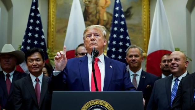 US President Donald Trump at the White House in Washington. (Photo: Reuters) US President Donald Trump at the White House in Washington. (Photo: Reuters)