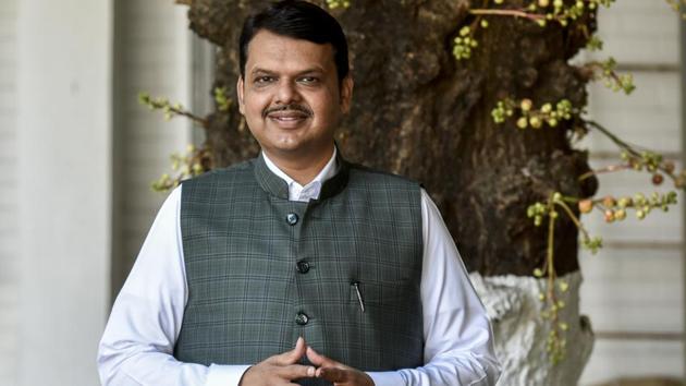 Chief Minister of Maharashtra Devendra Fadnavis poses for picture at Varsha Bungalow, Malabar Hills in Mumbai. (Kunal Patil/HT Photo) Chief Minister of Maharashtra Devendra Fadnavis poses for picture at Varsha Bungalow, Malabar Hills in Mumbai. (Kunal Patil/HT Photo)