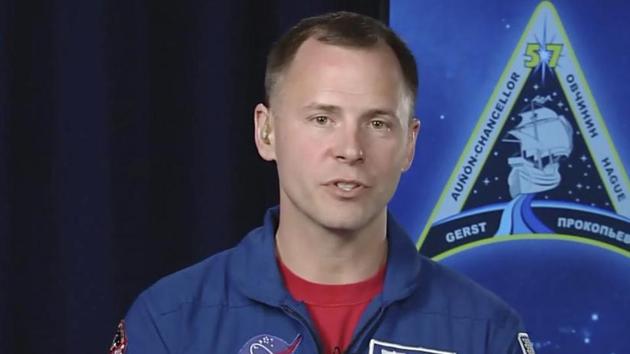 NASA astronaut Nick Hague, who survived the Oct. 11, 2018, failed launch and emergency landing awarded by Russia. (AP photo) NASA astronaut Nick Hague, who survived the Oct. 11, 2018, failed launch and emergency landing awarded by Russia. (AP photo)