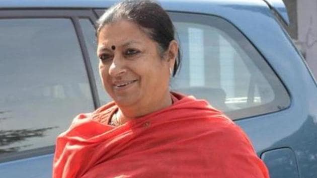 While criticising Modi led centre, Congress lawmaker Asha Kumari said rupee has devalued so much that it is now lower than even the Bangladeshi Taka said Congress lawmaker Asha Kumari.(HT Photo)