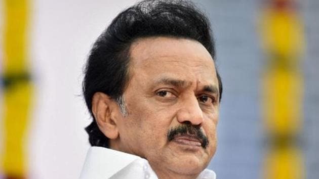 Stalin also promised to build a memorial to late Vanniyar leader A G Govindasamy and those killed in the 1987 agitation to press for the demand for reservation for the community. (PTI Photo) Stalin also promised to build a memorial to late Vanniyar leader A G Govindasamy and those killed in the 1987 agitation to press for the demand for reservation for the community. (PTI Photo)