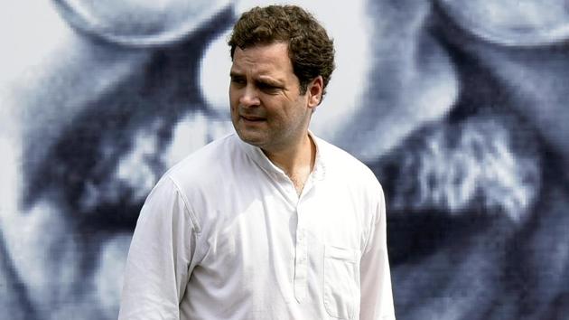 Congress leader Rahul Gandhi (Vipin Kumar/HT PHOTO) Congress leader Rahul Gandhi (Vipin Kumar/HT PHOTO)