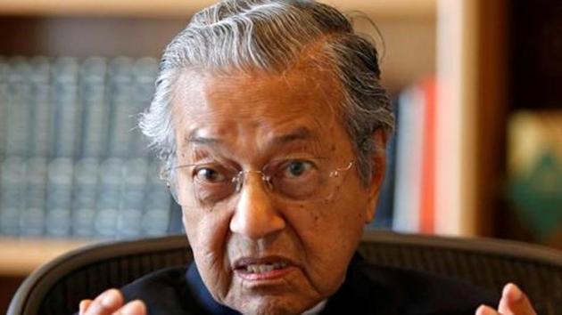 Prime Minister Mahathir Mohamad, who ousted Najib at last year’s polls, was investigated for allegedly spreading fake news days ahead of the election. He was an opposition leader at the time.(Reuters Photo)