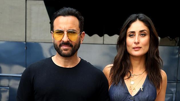 Kareena Kapoor with her husband and actor Saif Ali Khan during the shooting of What Women Want. Kareena Kapoor with her husband and actor Saif Ali Khan during the shooting of What Women Want.