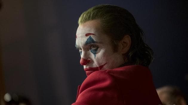 This image released by Warner Bros. Pictures shows Joaquin Phoenix in a scene from Joker.(AP)