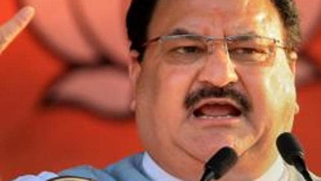 BJP Working President JP Nadda given ‘Z’ category security. (PTI photo) BJP Working President JP Nadda given ‘Z’ category security. (PTI photo)