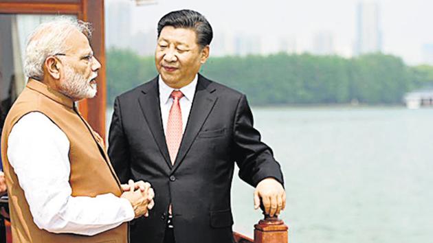 Prime Minister Narendra Modi and President Xi Jinping, Wuhan, China, April 28, 2018(PTI)