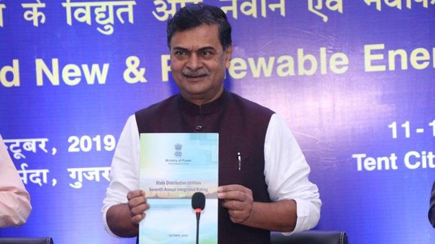 Union Minister for Power and Energy,R K Singh said “Prosumers” will be those who generate energy from renewable sources and their interests will be protected by a slew of imminent regulations.(@RajKSinghIndia/Twitter) Union Minister for Power and Energy,R K Singh said “Prosumers” will be those who generate energy from renewable sources and their interests will be protected by a slew of imminent regulations.(@RajKSinghIndia/Twitter)