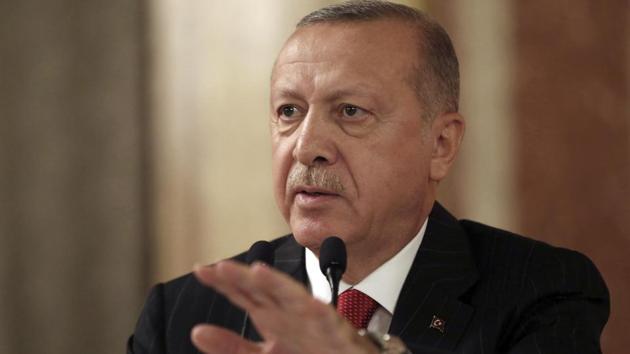 Whatever some may say, we will not stop this step that we have taken, said President Erdogan in his speech at Istanbul.(AP Photo) Whatever some may say, we will not stop this step that we have taken, said President Erdogan in his speech at Istanbul.(AP Photo)