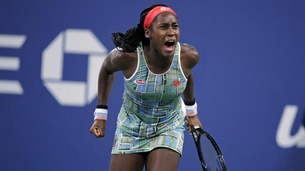 File photo of Coco Gauff during the US Open.(AP)