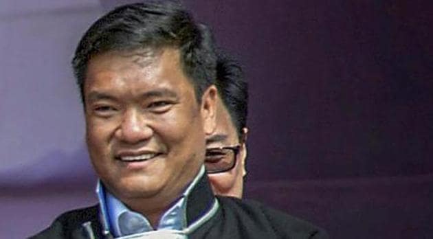 Arunachal Pradesh Chief Minister Pema Khandu has assured the people to the state that there will enough safeguards to protect the interests of the locals even if the Centre amends the citizenship law.(PTI FILE PHOTO)